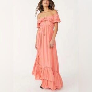 Free People moonlight ocean maxi dress BNWOT size XL